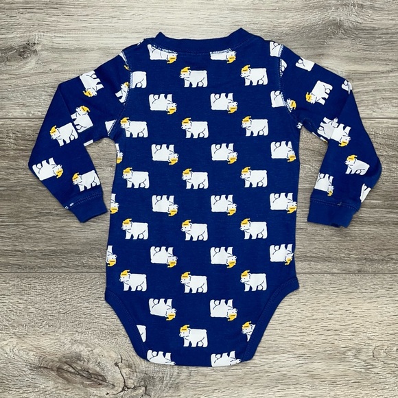 Carter’s Holiday Polar Bear Long Sleeve Bodysuit Onesie 24 Months - Picture 2 of 10